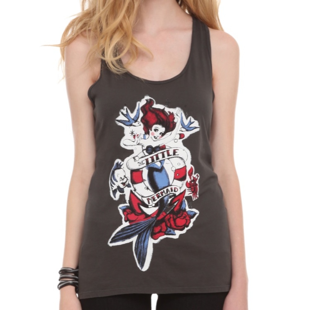 Hot Topic Little Mermaid Tank Top
